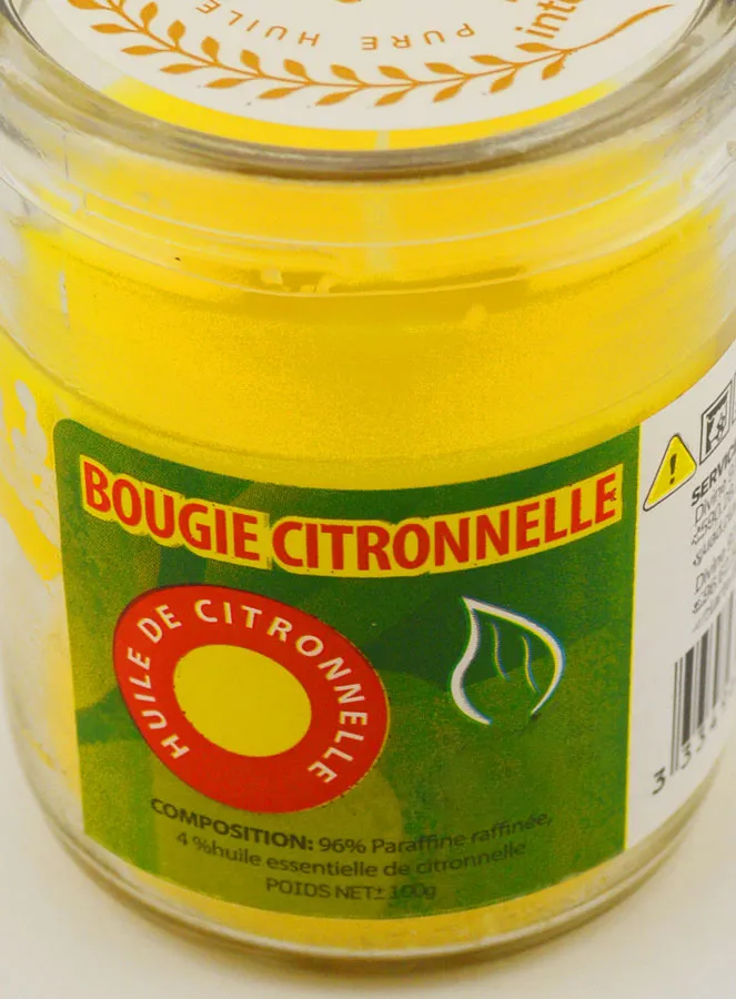 Lemongrass Glass Candle (pic 4)
