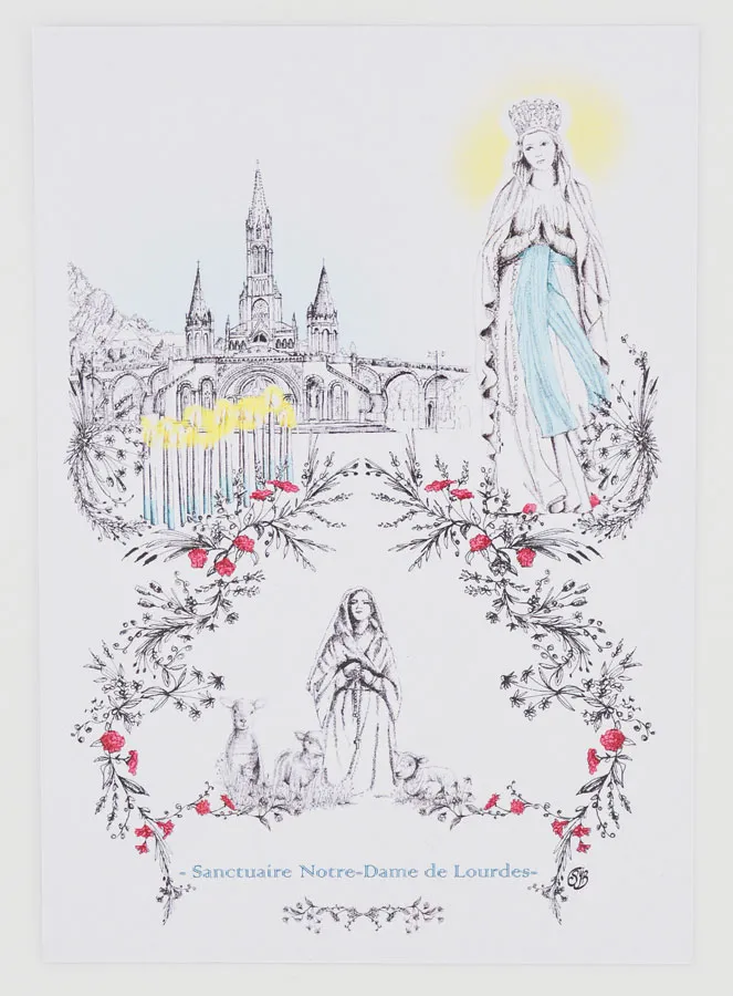 Card Sanctuary of Our Lady of Lourdes (pic 1)
