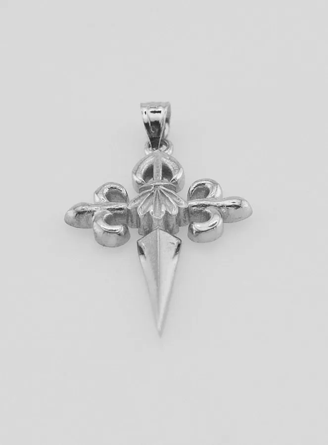 Silver Cross of Saint James - 20mm (pic 2)