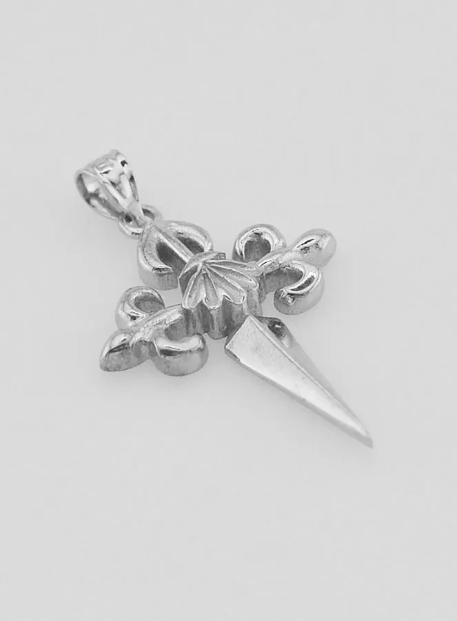 Silver Cross of Saint James - 20mm (pic 3)