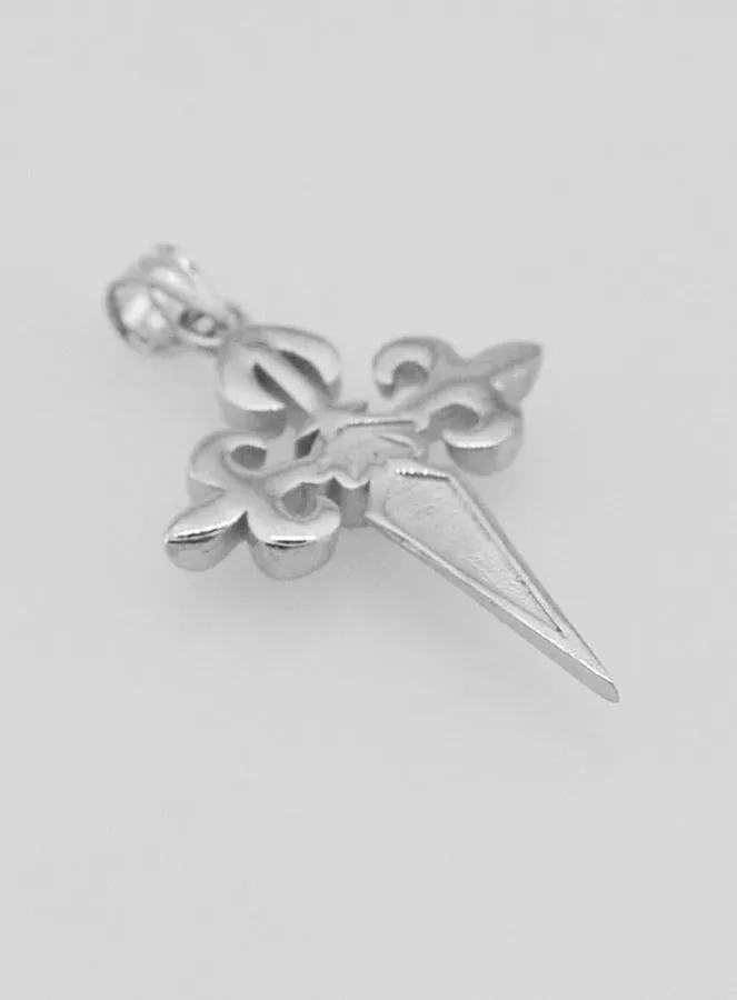 Silver Cross of Saint James - 20mm (pic 4)