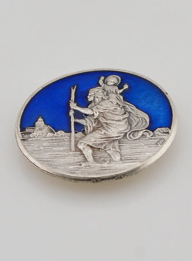 Car Badge Magnet Saint Christopher - 35mm (pic 2)