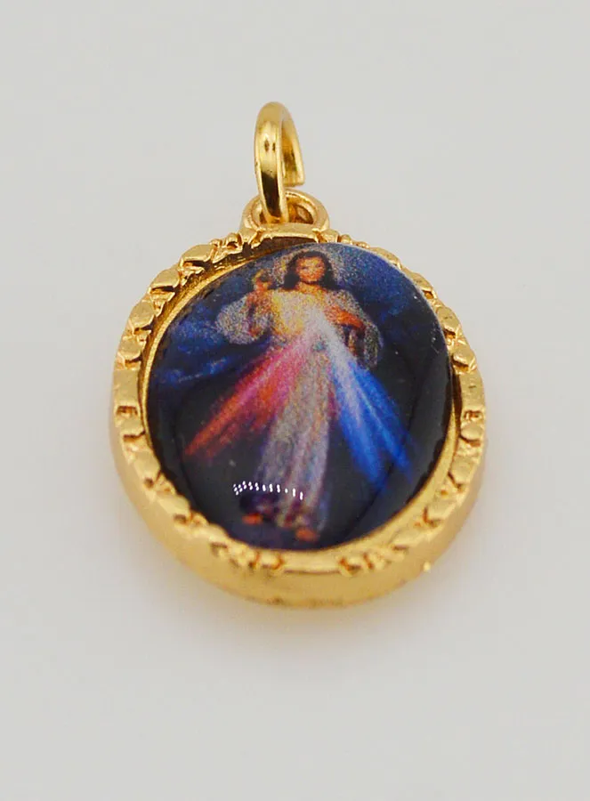 Twisted Edge Medal 25mm – Merciful Christ (pic 2)