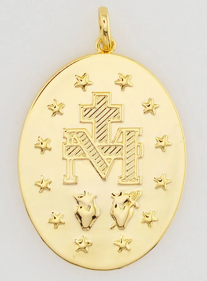 Miraculous Meda 18k Gold Plated – 26mm (pic 4)