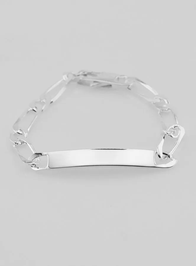 Men’s Silver Bracelet – 6mm Figaro Link (pic 4)