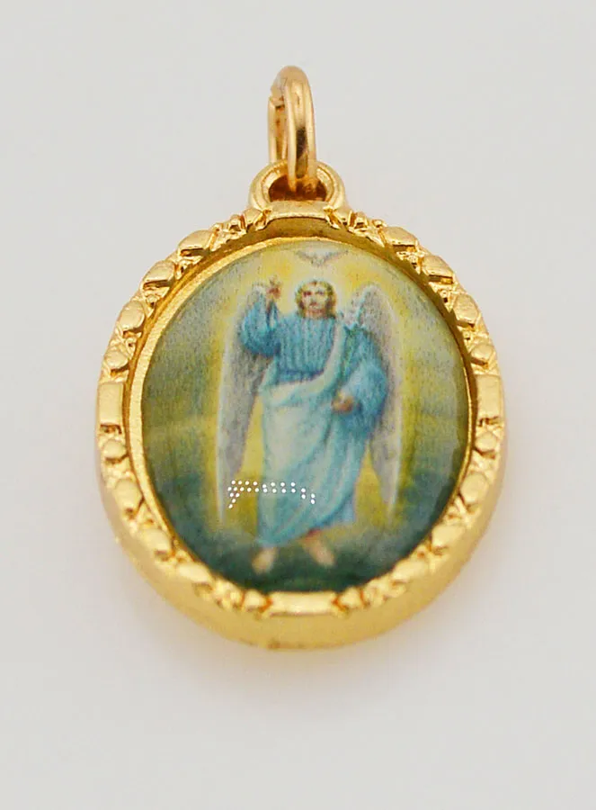 Twisted Edge Medal 25mm - Archangel Gabriel (pic 2)