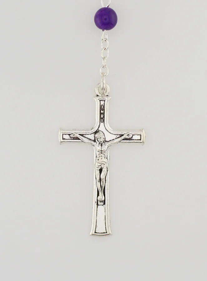 Gemstone Rosary - Amethyst (pic 3)