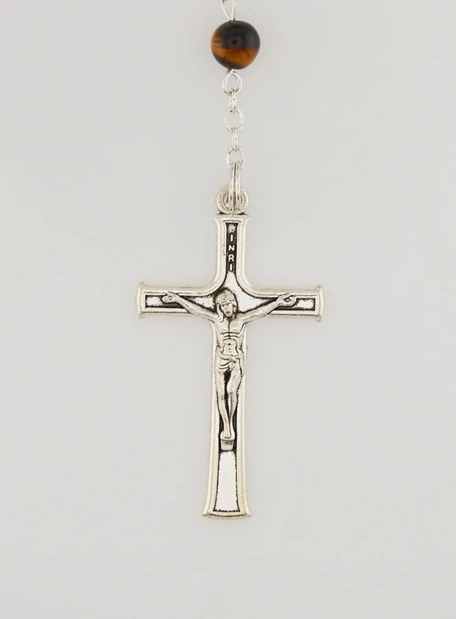 Natural Stones Rosary - Tiger's Eye (pic 3)