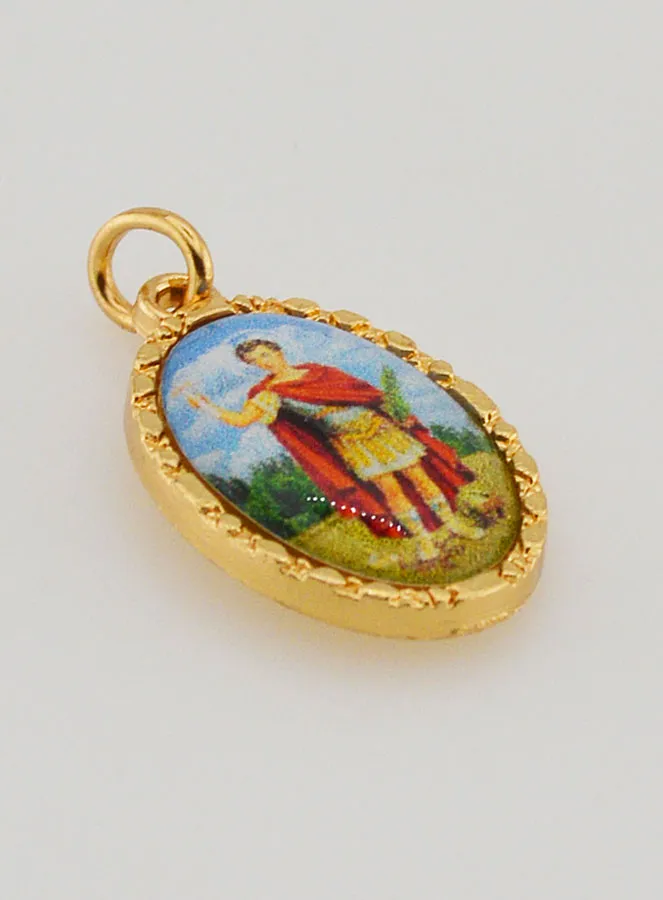 Twisted Edge Medal 25mm - Saint Expeditus (pic 3)