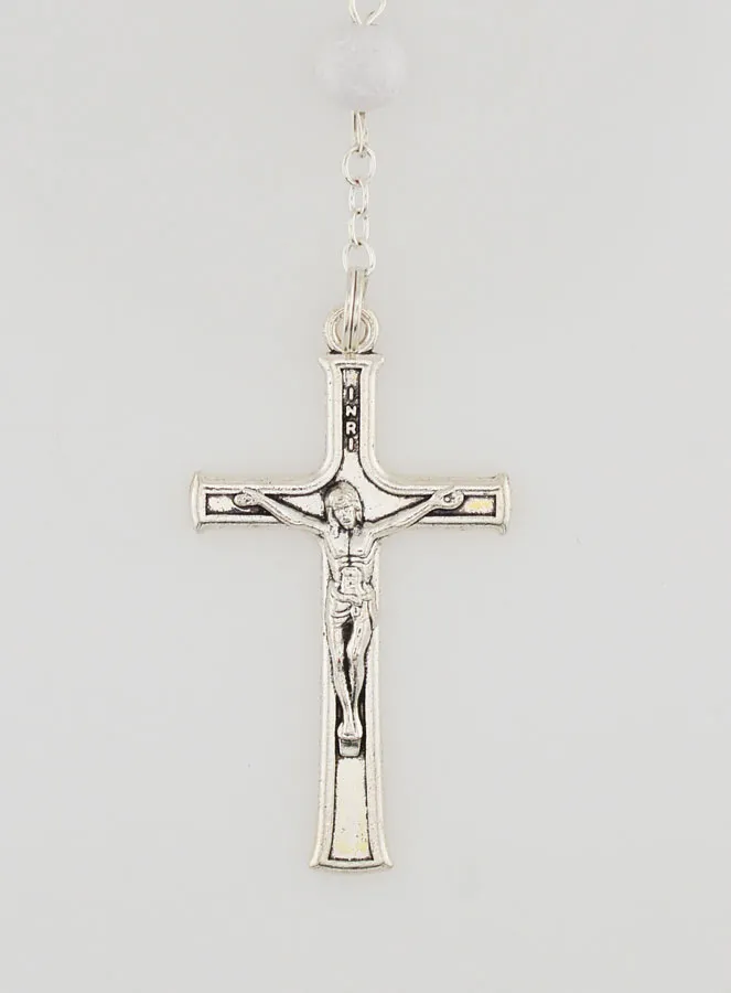 Gemstone Rosary - Howlite (pic 3)