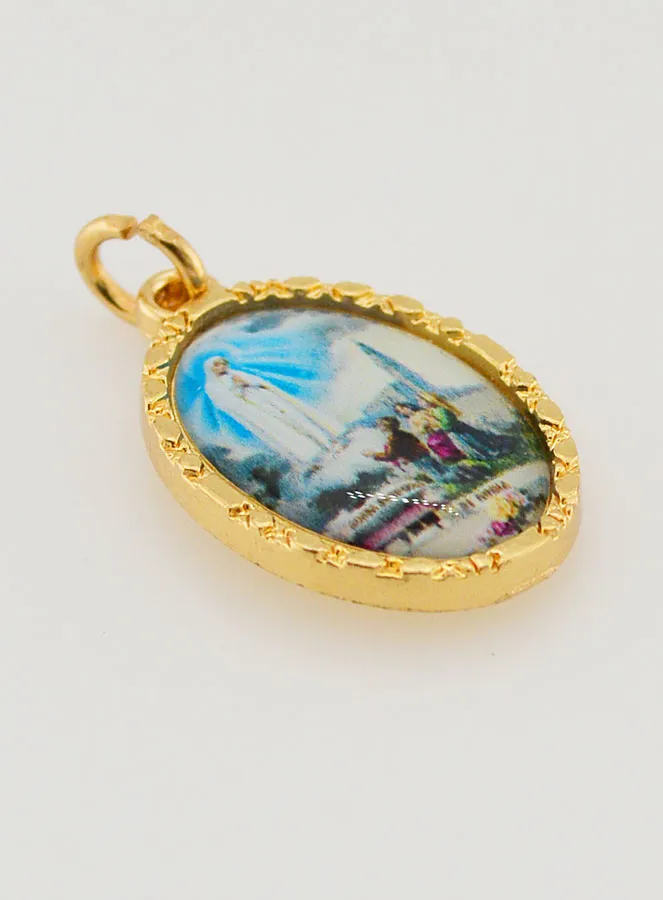 Twisted Edge Medal 25mm - Our Lady of Fatima (pic 3)
