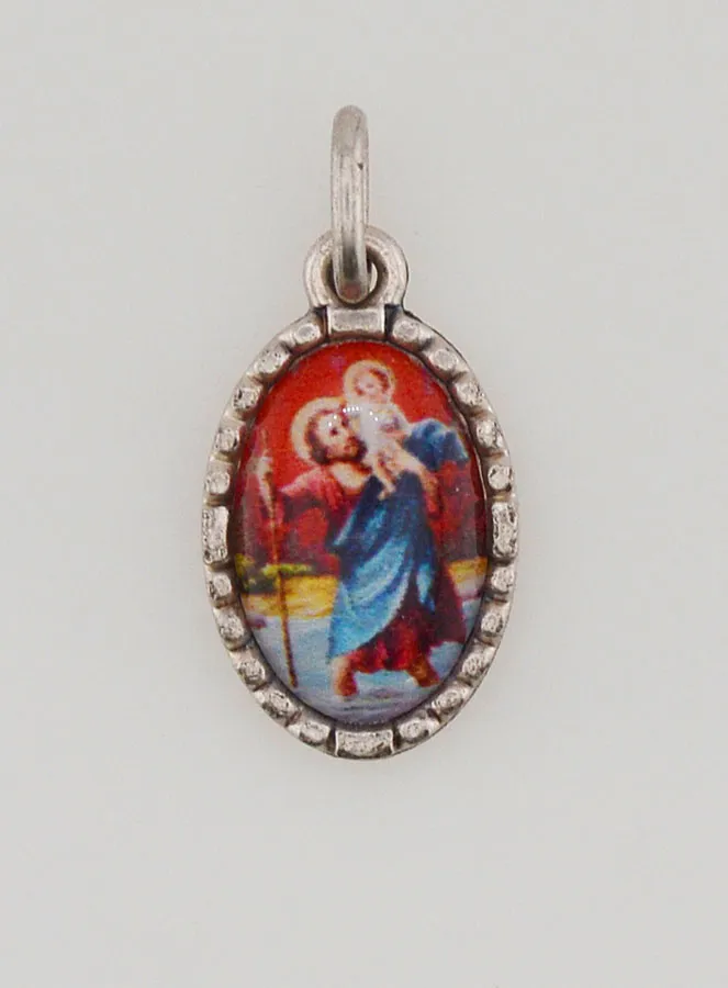 Twisted Edge Medal 15mm – Saint Christopher (pic 1)