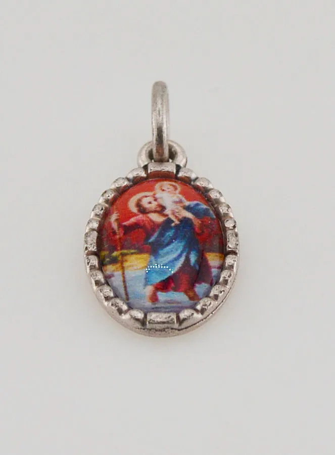Twisted Edge Medal 15mm – Saint Christopher (pic 2)