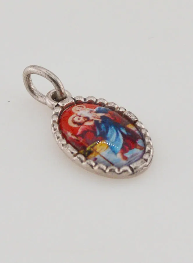 Twisted Edge Medal 15mm – Saint Christopher (pic 3)