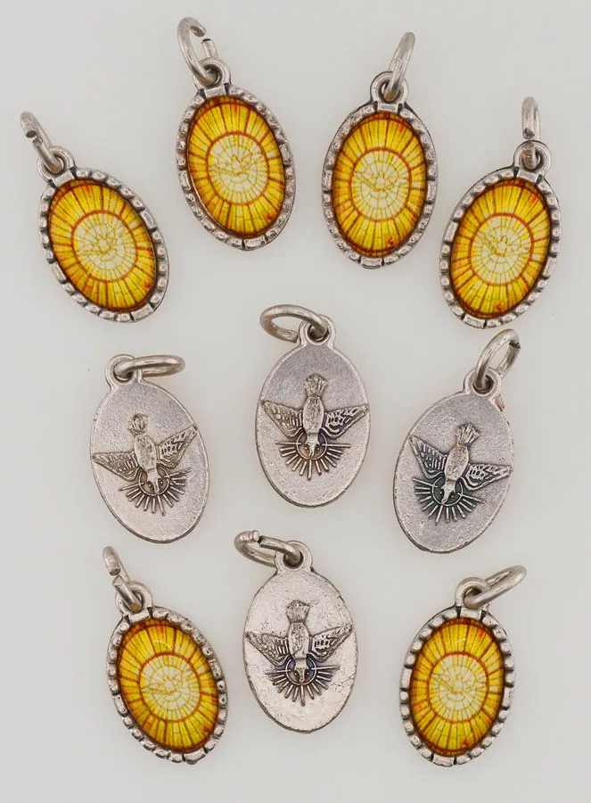 Confirmation Gift – Set of 10 Holy Spirit Medals (pic 1)