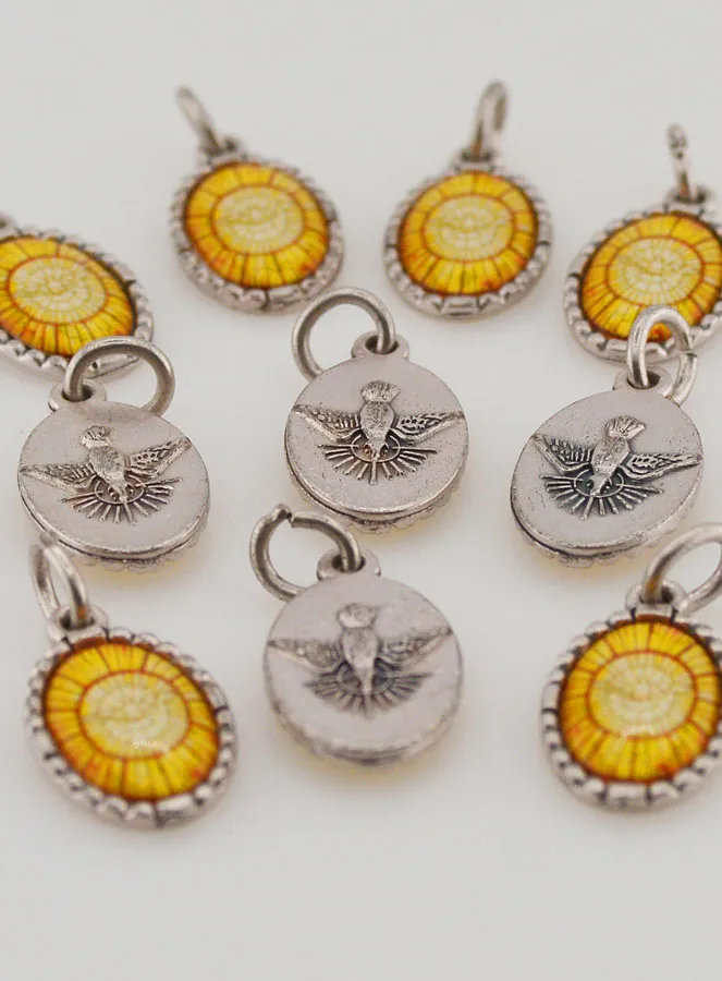 Confirmation Gift – Set of 10 Holy Spirit Medals (pic 2)