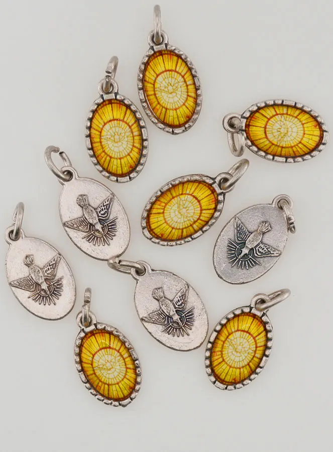 Confirmation Gift – Set of 10 Holy Spirit Medals (pic 4)