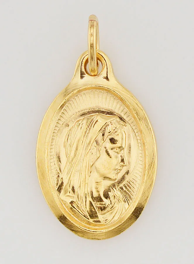 Medal of the Virgin Mary in Profile – 25mm (pic 1)