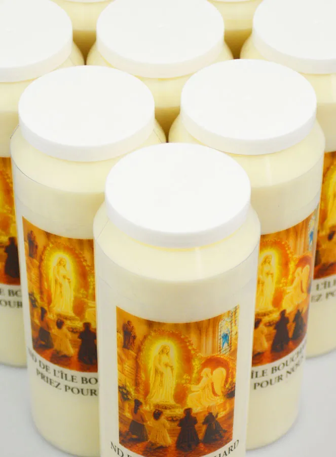 Set 10 Sanctuary Candles to Our Lady of Île Bouchard (pic 4)
