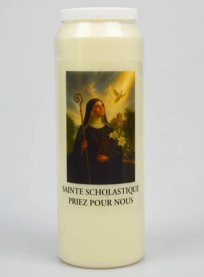 Sanctuary Candle to Saint Scholastica (pic 1)