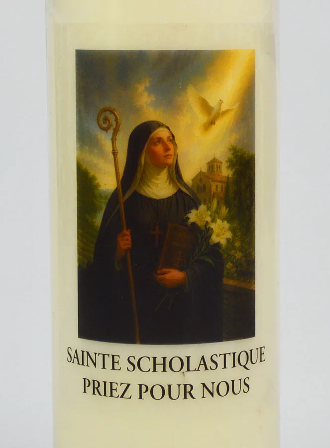 Sanctuary Candle to Saint Scholastica (pic 3)