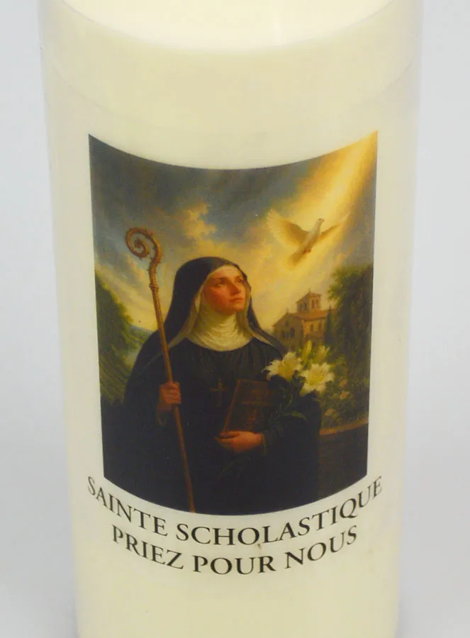 Sanctuary Candle to Saint Scholastica (pic 4)