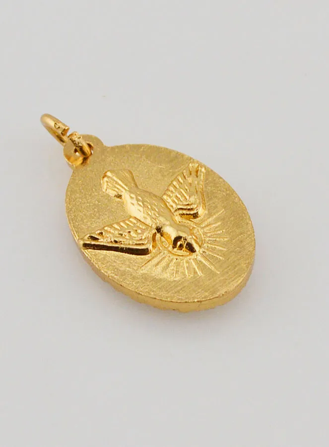 Twisted-Edge Medal 25mm – Saint Christopher (pic 4)