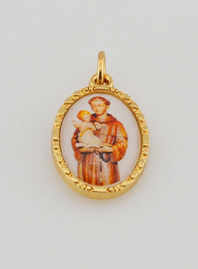 Twisted-Edge Medal 25mm– Saint Anthony (pic 2)