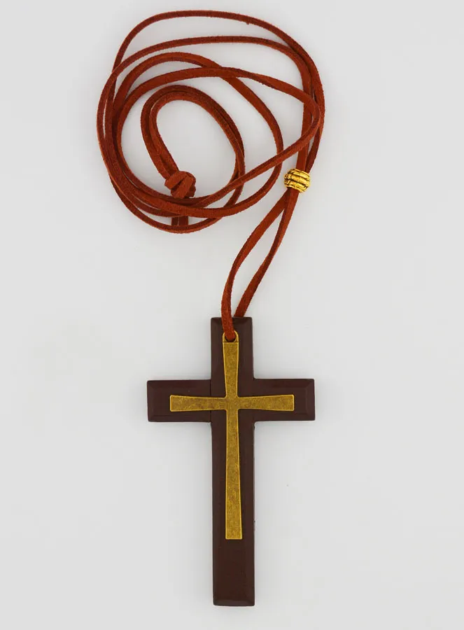 First Communion Cross with Cord (pic 1)