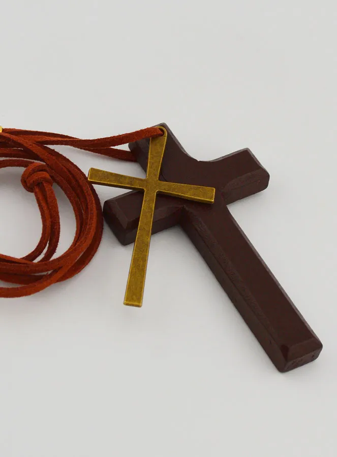 First Communion Cross with Cord (pic 3)