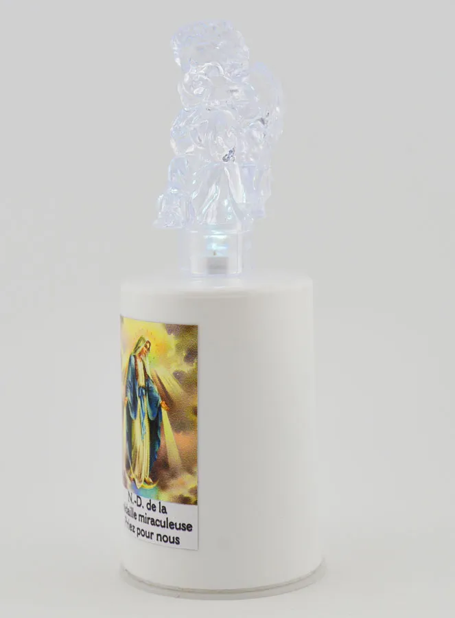 LED Church Candle: Our Lady of Miracles – 60 days (pic 2)
