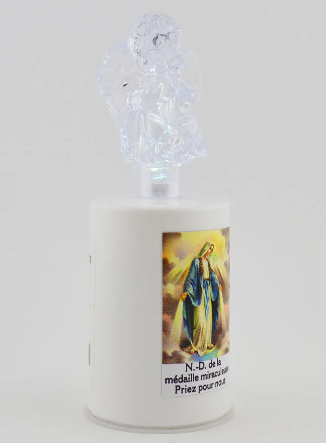 LED Church Candle: Our Lady of Miracles – 60 days (pic 3)