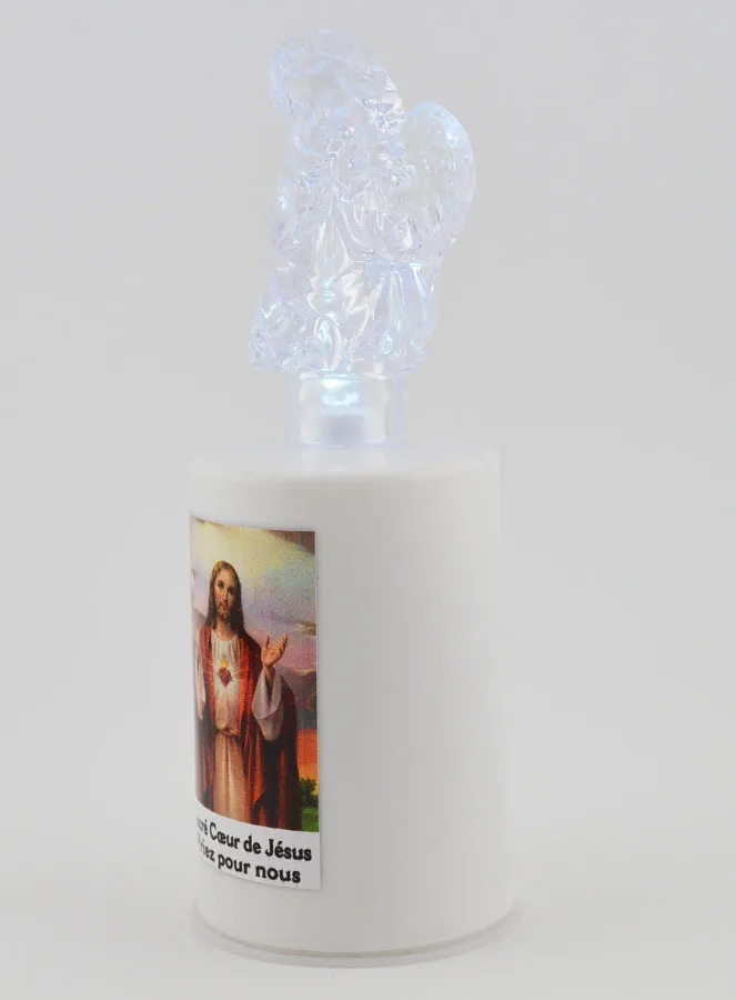 LED Church Candle Sacred Heart of Jesus – 60 days (pic 2)