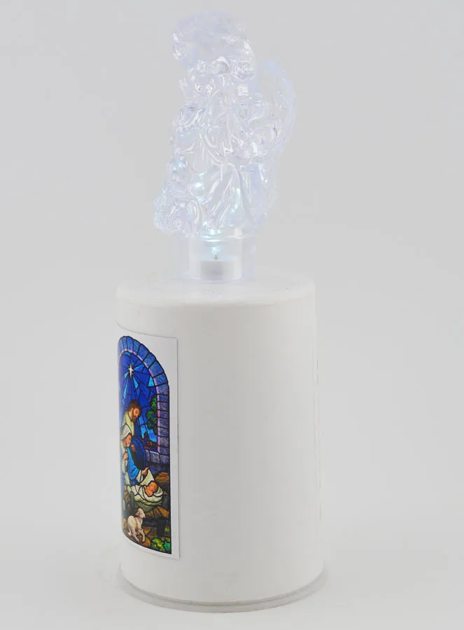 LED Church Candle Nativity – 60 days (pic 2)