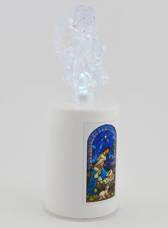 LED Church Candle Nativity – 60 days (pic 3)