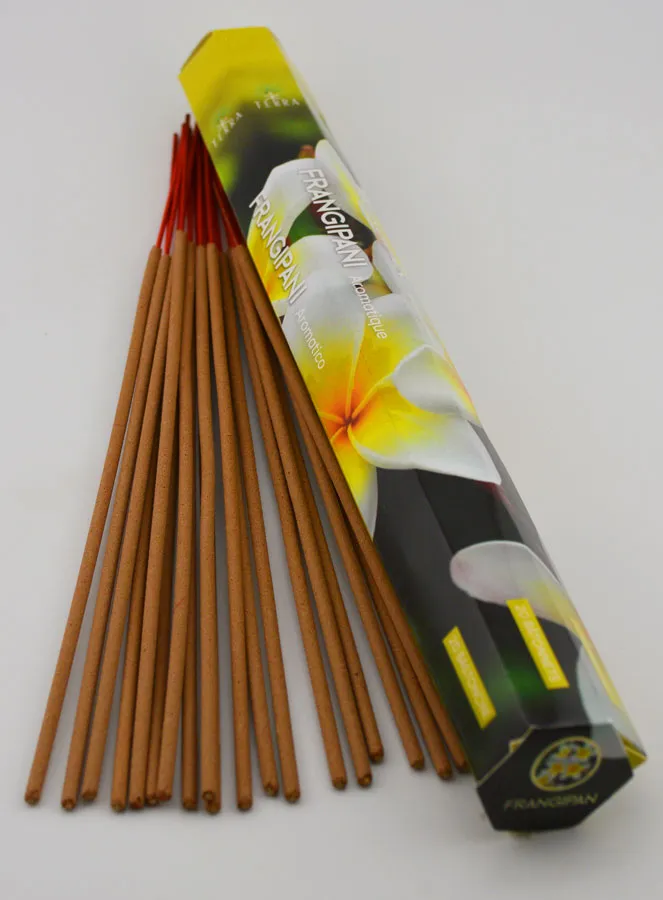 Frangipani Incense Sticks 30g – Charcoal-free (pic 2)