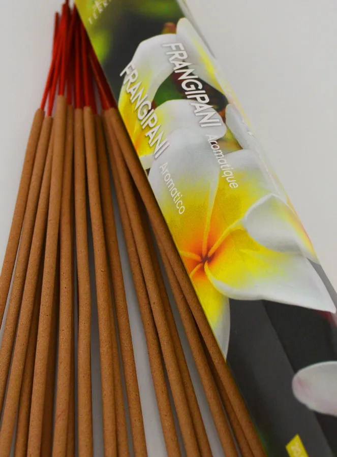 Frangipani Incense Sticks 30g – Charcoal-free (pic 4)