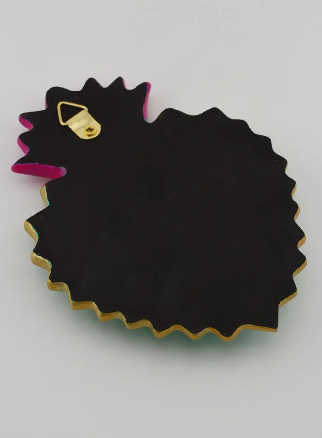 Colourful Ex Voto Wall Decoration - 13cm (pic 4)