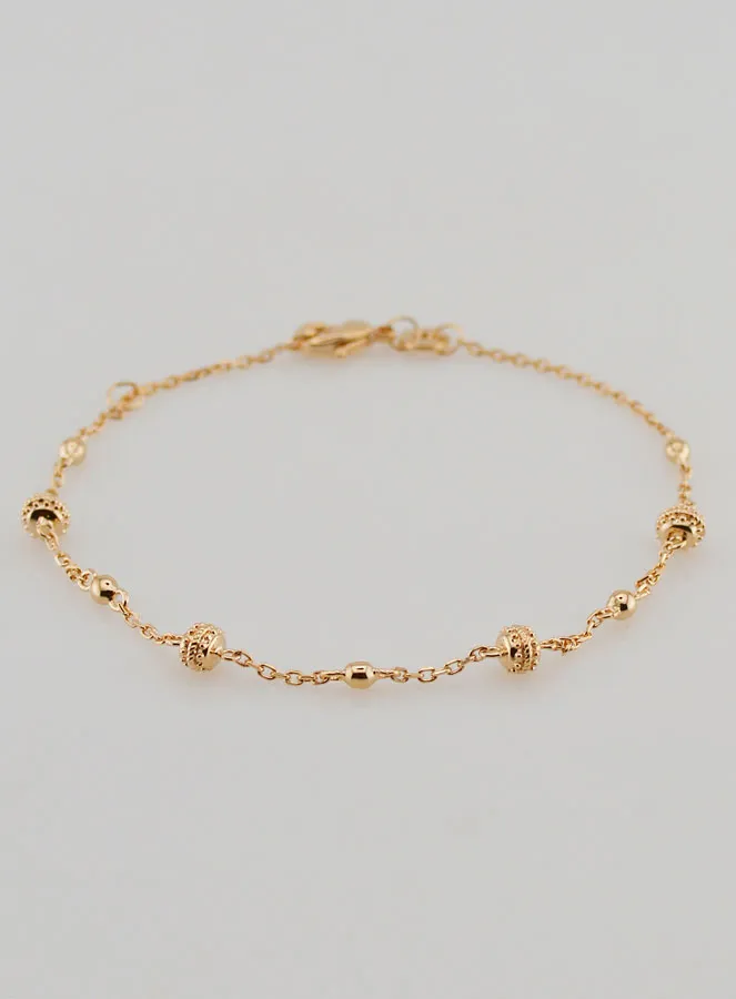 18k Gold-Plated Bracelet – 18cm (pic 2)