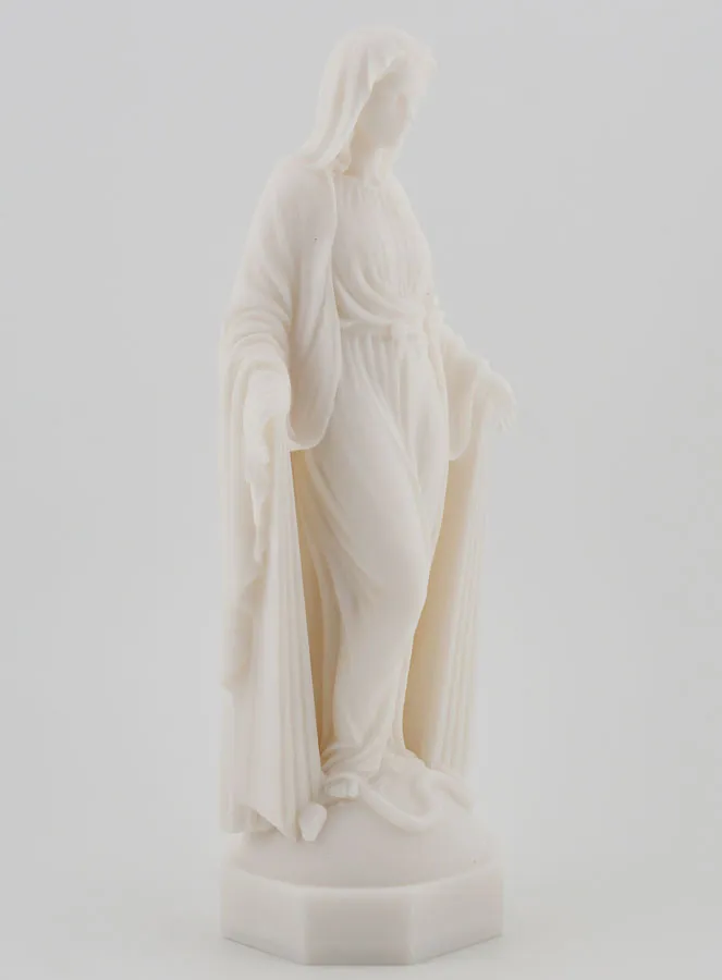 Statue of the Miraculous Virgin with Rays – 17 cm (pic 3)