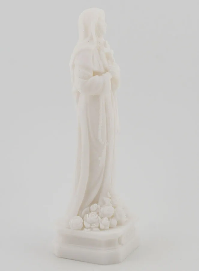Alabaster Statue of Saint Rita – 12cm (pic 3)
