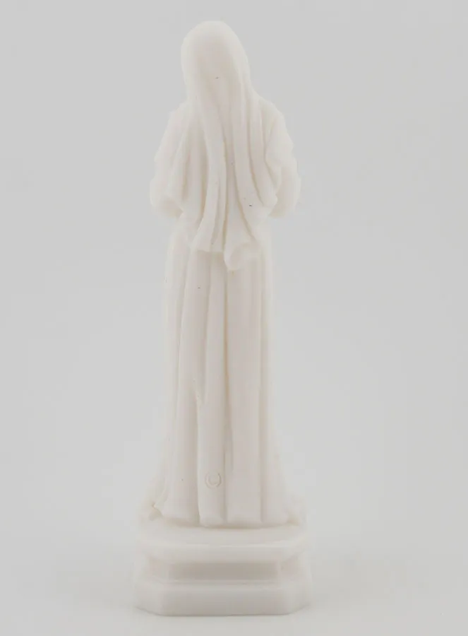 Alabaster Statue of Saint Rita – 12cm (pic 4)