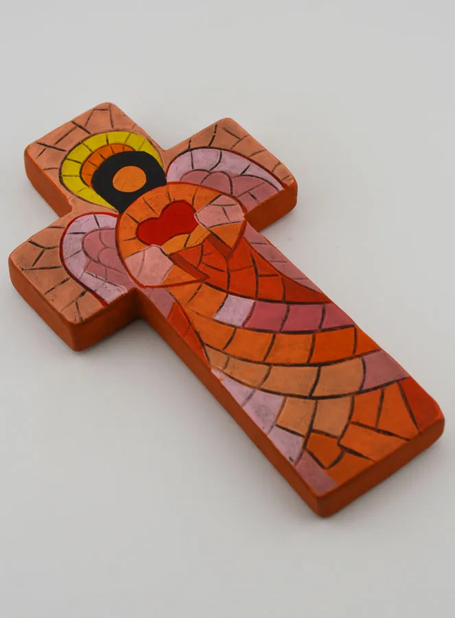 Ceramic Cross Angel of Love – 15cm (pic 3)