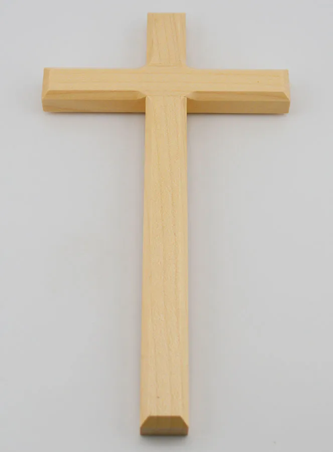 Crucifix made from Natural Lime Wood – 22cm (pic 2)