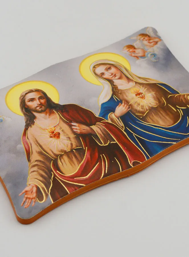 Icon of the Sacred Hearts of Jesus and Mary (pic 3)