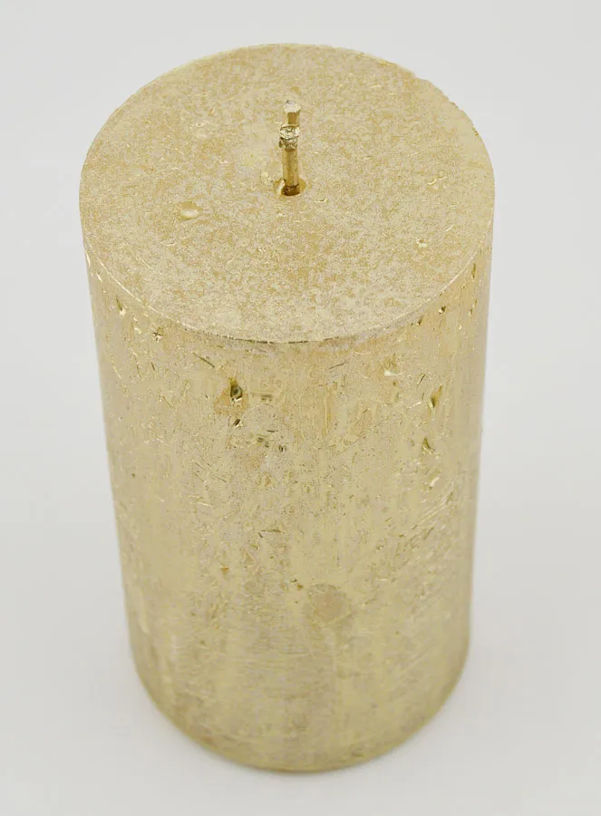 Modern Christmas Candle – Champagne (pic 2)