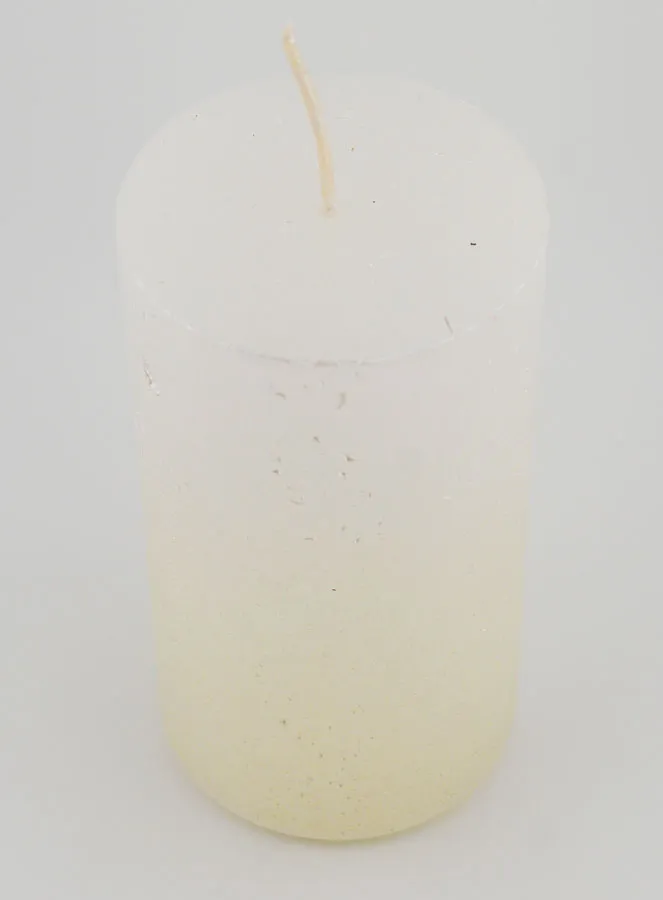 Modern Tabletop Candle – Pearlescent White (pic 2)