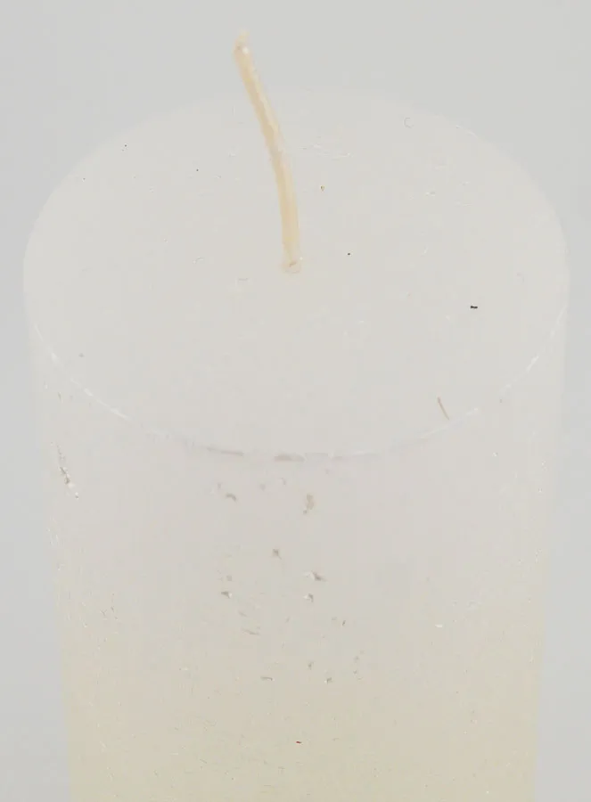 Modern Tabletop Candle – Pearlescent White (pic 4)