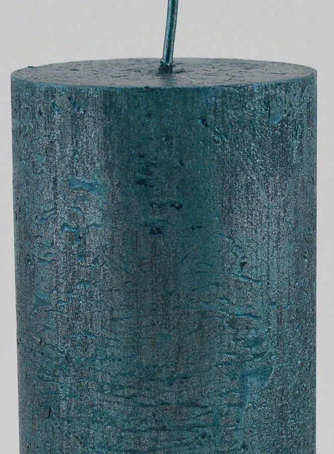 Modern Decorative Candle – Blue-Green (pic 3)