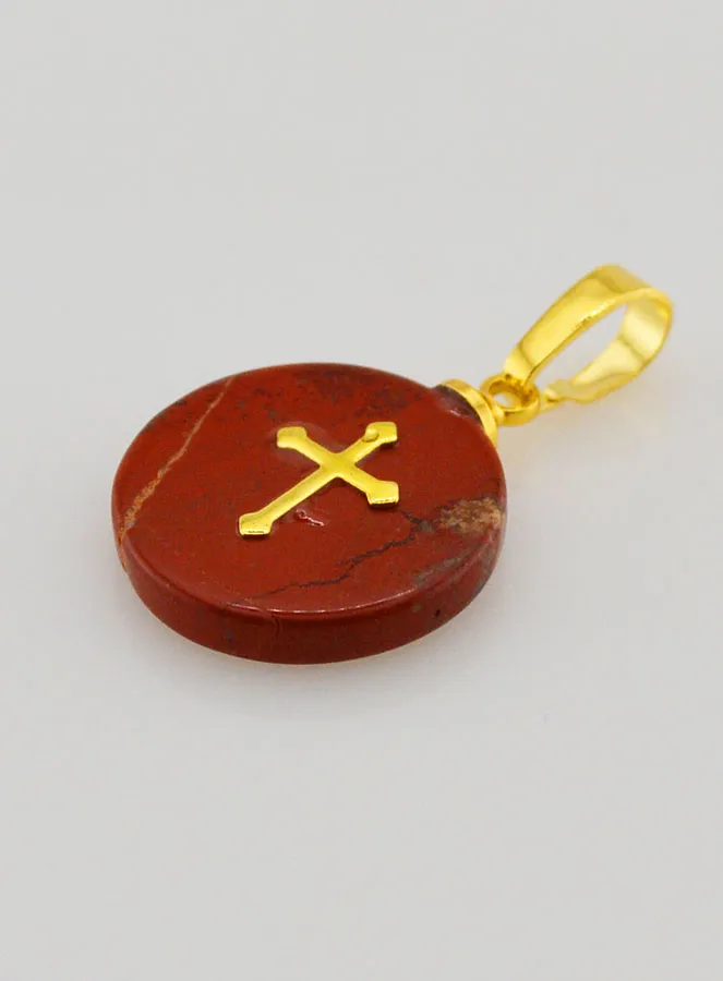 Medal with Cross – Red (pic 4)